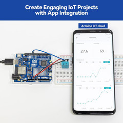 Elite Explorer Kit with Original Arduino Uno R4 Wifi, Rohs Compliant, Bluetooth