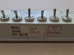 KAY Elemetrics 449A Attenuator DC- 1 GHz Zero Loss SMA 1 Watt 75 Ohms