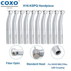 US COXO Dental High Speed LED Fiber Optic Handpiece Fit KaVo MULTIflex 6 Coupler