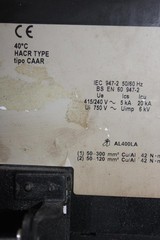 SQUARE D I-LINE CIRCUIT BREAKER LA36350 350 AMP 3-POLE 600 VAC