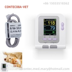 CONTEC08A-VET Vet Blood Pressure Monitor NIBP PR with Cuff 2.8″ Color LCD