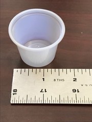 (qty 1000) 1 OZ Cups, Souffle / Condiment / Jello Shot / SOLO Cups (NO LID)