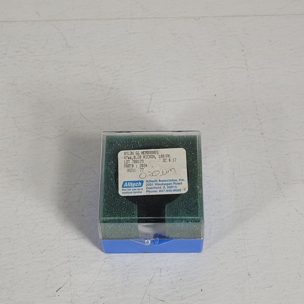 Vintage Alltech 0.2 Micron Nylon 47 mm Filter Membranes