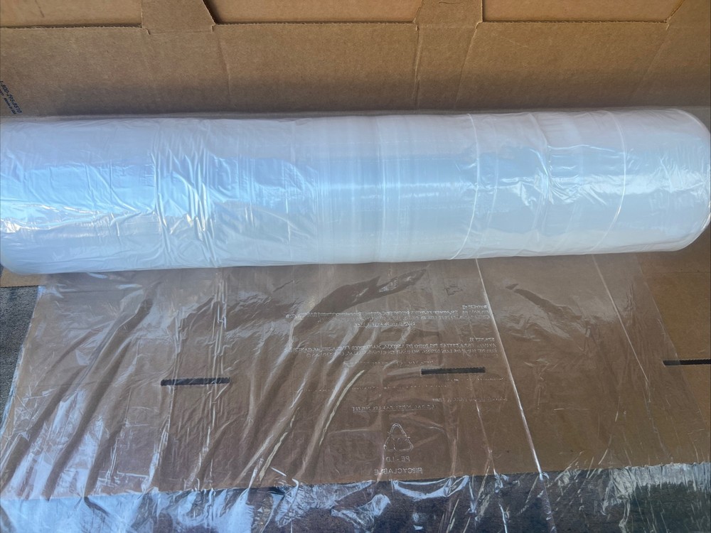 Plasticplace Garment Bags, 20in x 42in x 4mil -1250FT-357 bags 3Lwarn 8LB