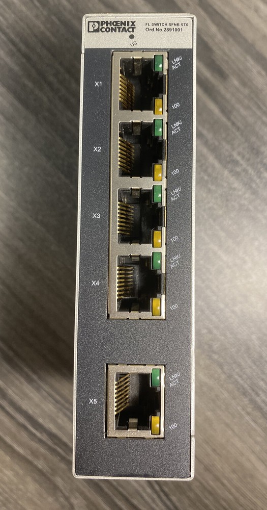 Phoenix Contact FL Switch SFNB 5TX Industrial Ethernet Switch 10/100MBPS – USA