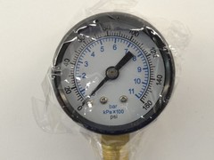 Pressure Gauge, 0-160PSI, 1-1/2″ Face, 1/8″ NPT Bottom Connection – NEW Surplus!