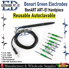 Bonart Green Electrodes BonART ART-E1 Handpiece Reusable Autoclavable