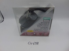 Safety Works Hearing Protector Headphones Digital Radio MP3/AM/FM #10121816 New