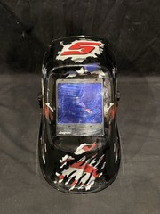 SNAP-ON Auto-Darkening Welding Helmet (Black/ Multi-Color Eagle Graphic) YA4609