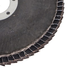 100 Piece 4-1/2 In x 7/8 In T29 80 Grit Premium Zirconia Flap Sanding Discs