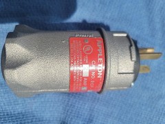 Appleton ECP2023 Model F 20 mp plug