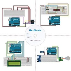 Super Starter Kit Based on Arduino UNO R3 with Tutorial and Controller Board Com