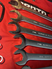 Proto J1200R-MASD Metric Combination ASD Wrench Set-12 Point (Incomplete) 13 Pc