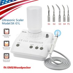 LED Ultrasonic Dental Scaler Household Pet Cleaning Set 2* Bottle and 5*tips
