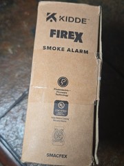 Kidde FireX SMACFEX Smoke Alarm – HardWired + AA (21033081)