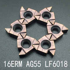 16IRM AG55 LF6018 Carbide Inserts | 55° Acme CNC Internal Threading