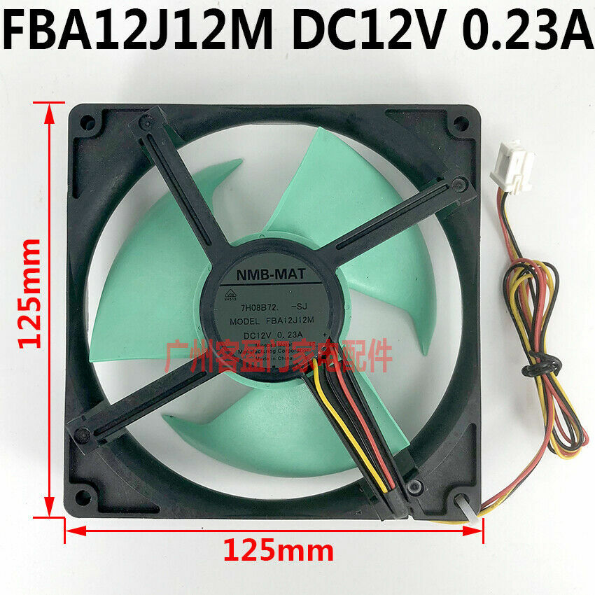 Haier NMB FBA12J12M DC12V0.23A brand new For refrigerator DC fan coolingfan