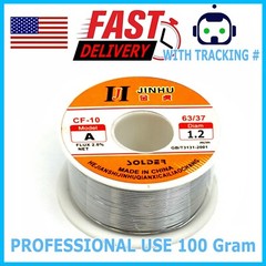 100 Gram 63-37 Tin Line Rosin Core Solder Wire Soldering Sn60 Flux 1.2mm