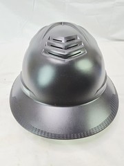 MSA V-Gard C1 Full Brim Hard Hat ReflectIR Cooling Barrier & Fastrac Suspension
