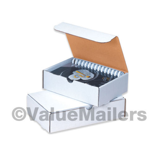 100 – 11 1/8 x 8 3/4 x 2 ” Deluxe ” White Shipping Mailer Literature Box Boxes