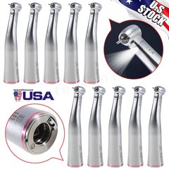 Dental 1:5 LED Fiber Optic Contra Angle Handpiece Standard Fit NSK Ti-MAX X95L