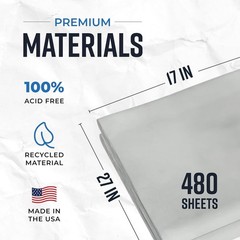 Fragile Items Packing Paper | 480 Sheets | 27″ x 17″