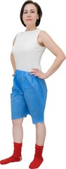 One Size Fits All Disposable Exam Shorts Medical Patient Exam Wear