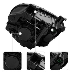 Halogen Headlight Left for Hyundai Venue 2020-2023 92101-K2200