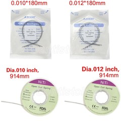 Dental Orthodontic Niti Open Coil Spool Springs Accessory 012*030″ / 010*030″