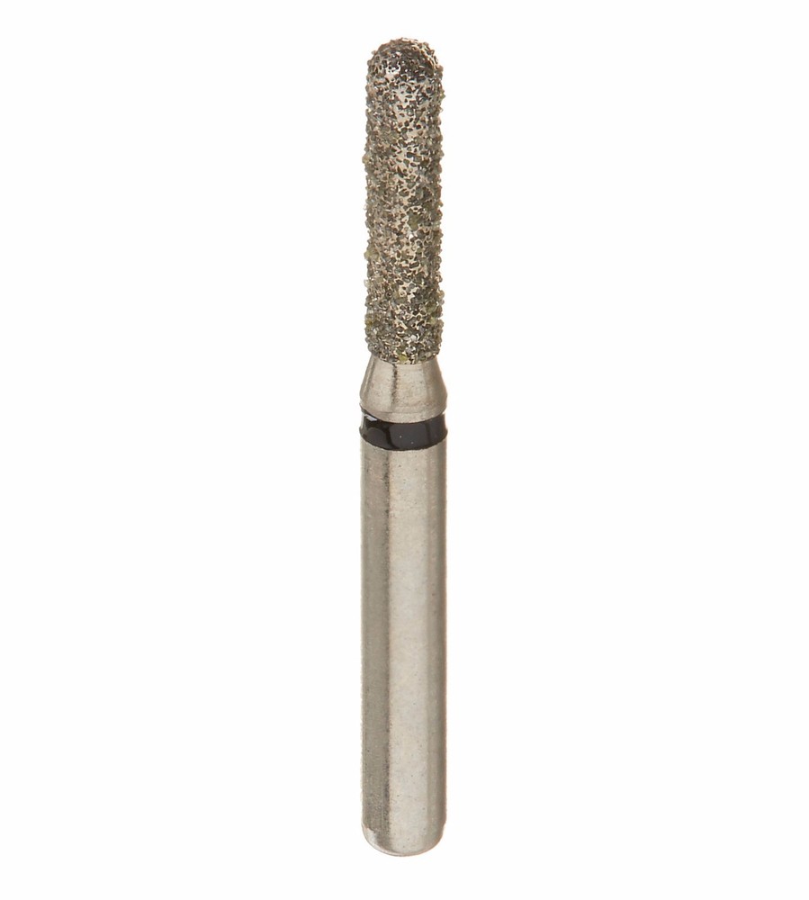 CROSSTECH Dental Diamond Short-Shank ROUNDENDCYLINDER-880/014SC, MB2XC-SC, 5Burs