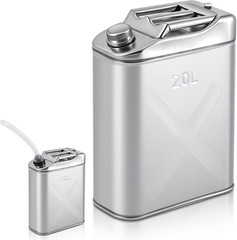 1 Pcs 5 Gallon Stainless Cooking Oil Storage Can Commercial 304 Food Safety