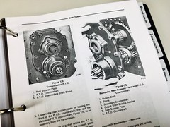 Ford 340 340A 340B Industrial Tractor Service Repair Manual Technical Shop Book