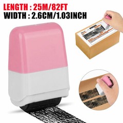 2PCS Identity Theft Protection Roller Stamp Guard ID Privacy Confidential Data