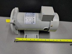 1/2HP DC MOTOR FRAME 56C 90VDC 1750RPM TEFC 90V PERMANENT MAGNET SPARE BRUSHES