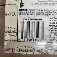 Post-it Pads in Marrakesh Colors Lined 4 x 6 90-Sheet 3/Pack 6603SSAN S14