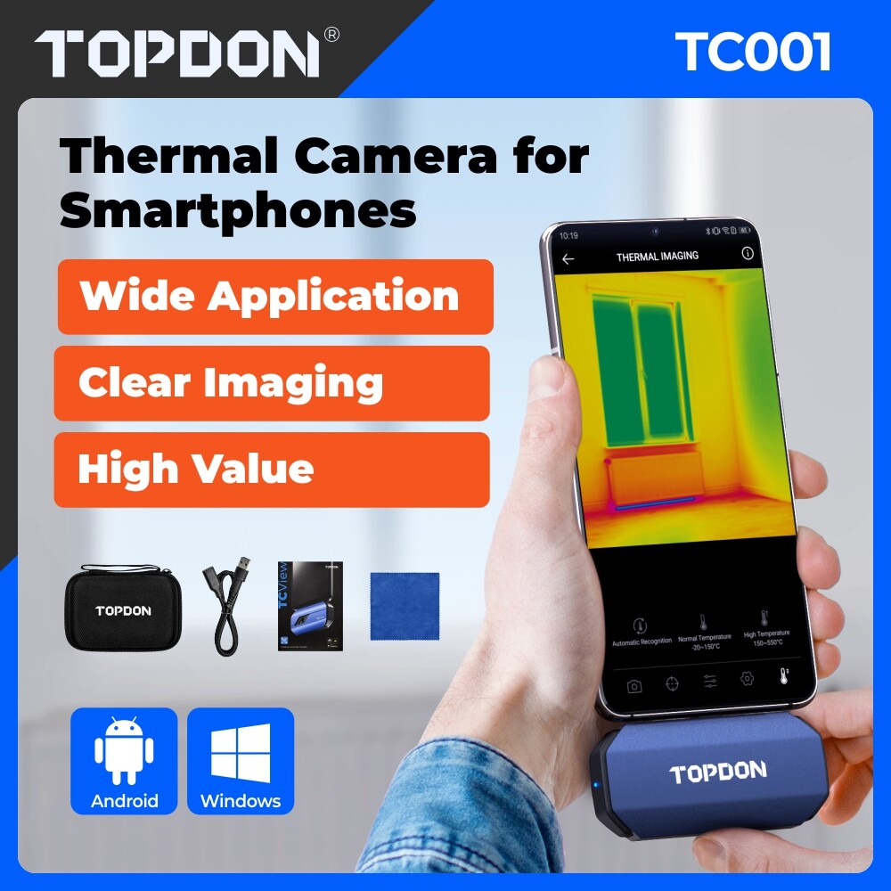 TOPDON TC001 Thermal Imaging Camera – for Android phones