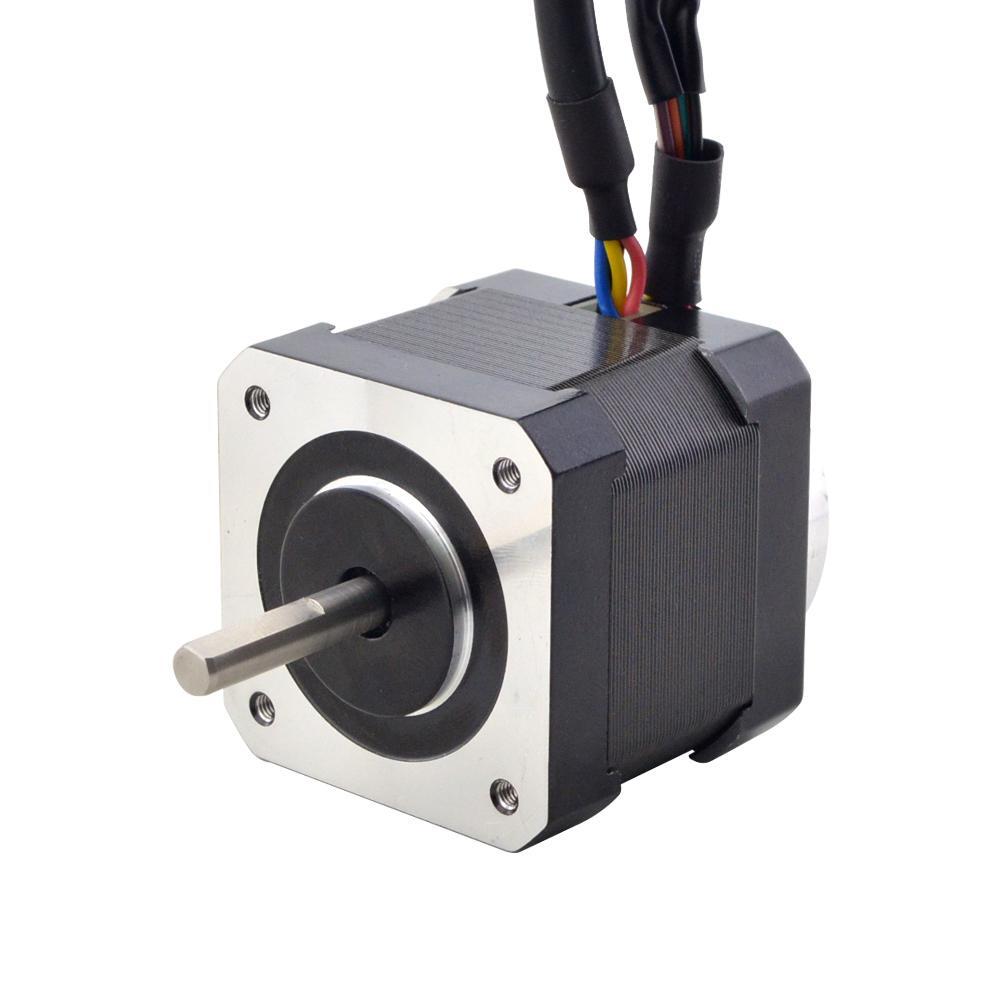 STEPPERONLINE Nema 17 Closed Loop Stepper Motor 64oz.in 1.5A w/ Encoder 1000PPR