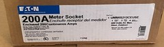 Eaton 200A Enclosed 200 Continuous Amps Meter Socket UNRRS213CEUSE