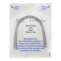 Dental Orthodontic Niti Arch Wire Elastic Rectangular Round Arcos de Ortodoncia