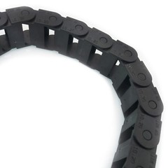 2M 2000mm Black Long Nylon Cable Drag Chain Wire Carrier 10 x 20mm