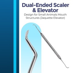Standard prob/scalers small animals – jaquette supragingival scaler double ended