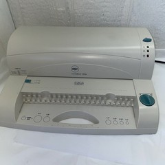 GBC CombBind C95e Manual Comb Binding Machine Great Condition ￼
