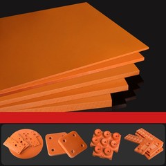 Insulation Bakelite Board Resin Sheet Phenolic Electrical Panel Thick 0.5mm-30mm