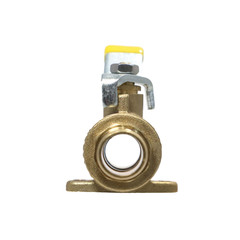 100 Pcs. 3/4″ Pex Ball Valve with Drop Ear, Lead Free Brass, 24-3-4=100