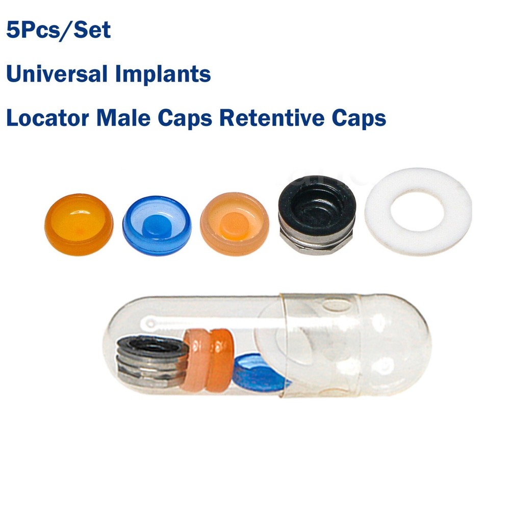 For ITI Straumann Implant Locator Abutment NC/RC 3/4/5mm Male Cap Tool Removable