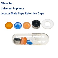 For ITI Straumann Implant Locator Abutment NC/RC 3/4/5mm Male Cap Tool Removable
