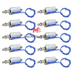 1-10PCS JF-0530B 24V 5N/10mm Pull-Push-Type Reset-Style Solenoid Electromagnet