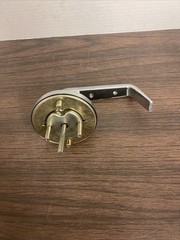 Cal-Royal Entry Lever Trim P/N 8000L-US26D F/ Panic Exit Device