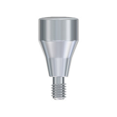 5pcs Healing Cap Regular Platform 2.5mm Hio Seen ET Compatible Dental Titanium