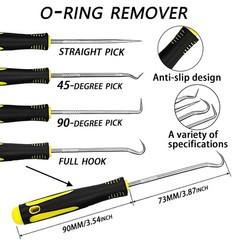 32 Size 1540 Pcs O Rings Assortment Kit Metric Nitrile Rubber Oring Set with 4